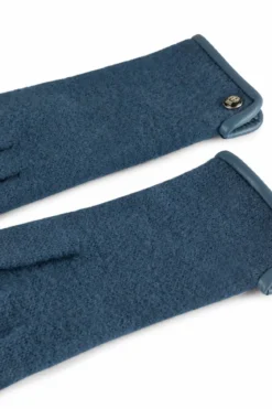 Klassischer Walkhandschuh Women - jeans (blau)
