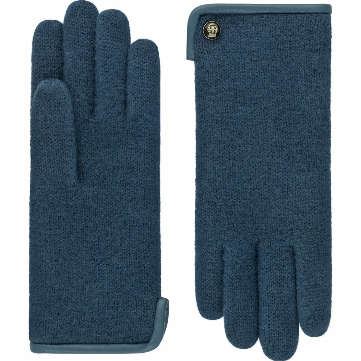 Klassischer Walkhandschuh Women - jeans (blau)