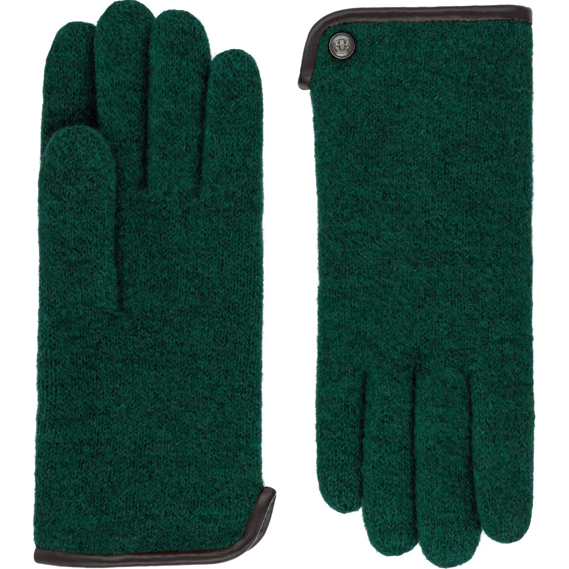 Klassischer Walkhandschuh Women - forest (grün)