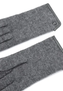 Klassischer Walkhandschuh Women - flanell (grau)