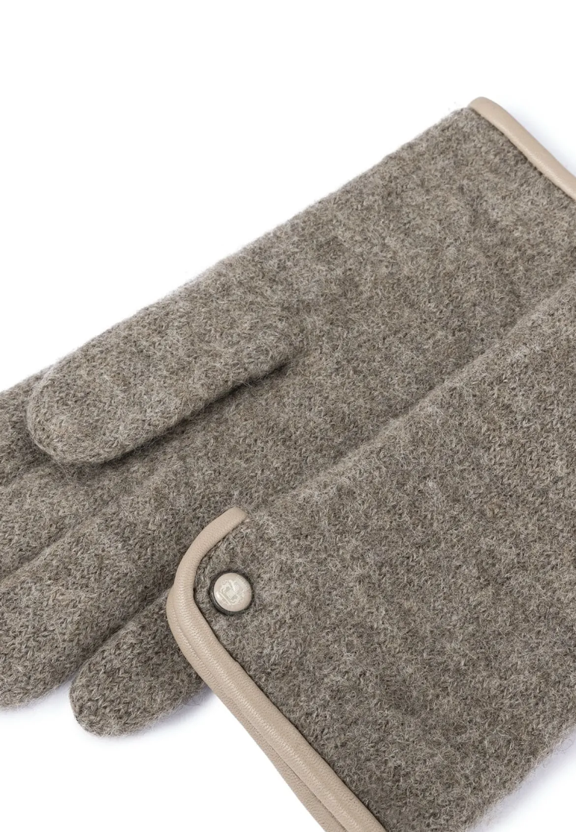 Klassischer Walkhandschuh Women - alpaca (beige)