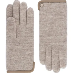 Klassischer Walkhandschuh Women - mink (beige)