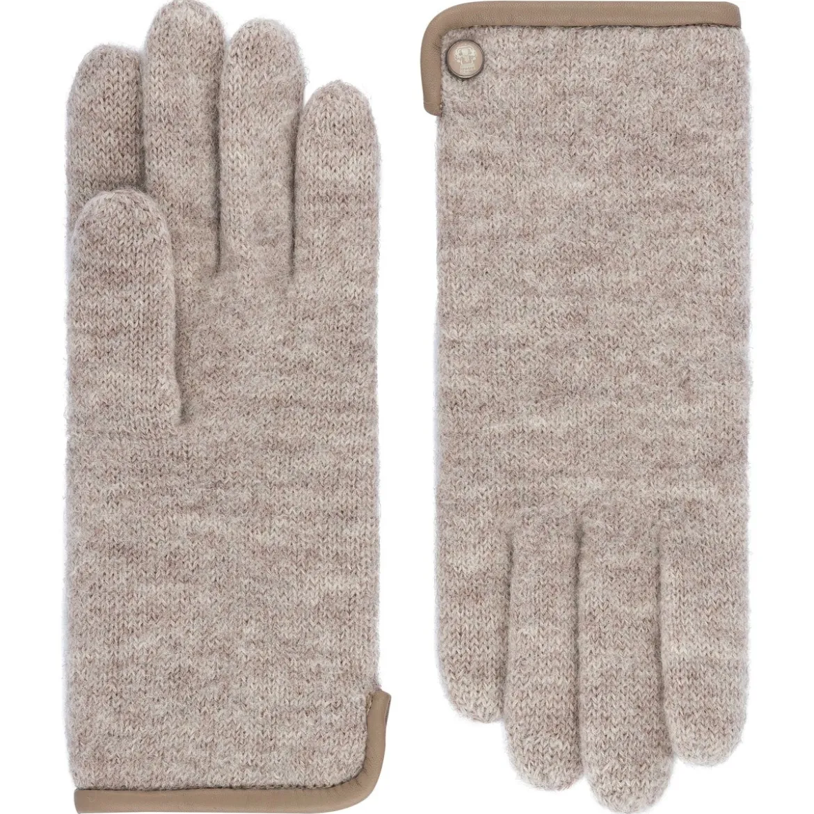 Klassischer Walkhandschuh Women - mink (beige)