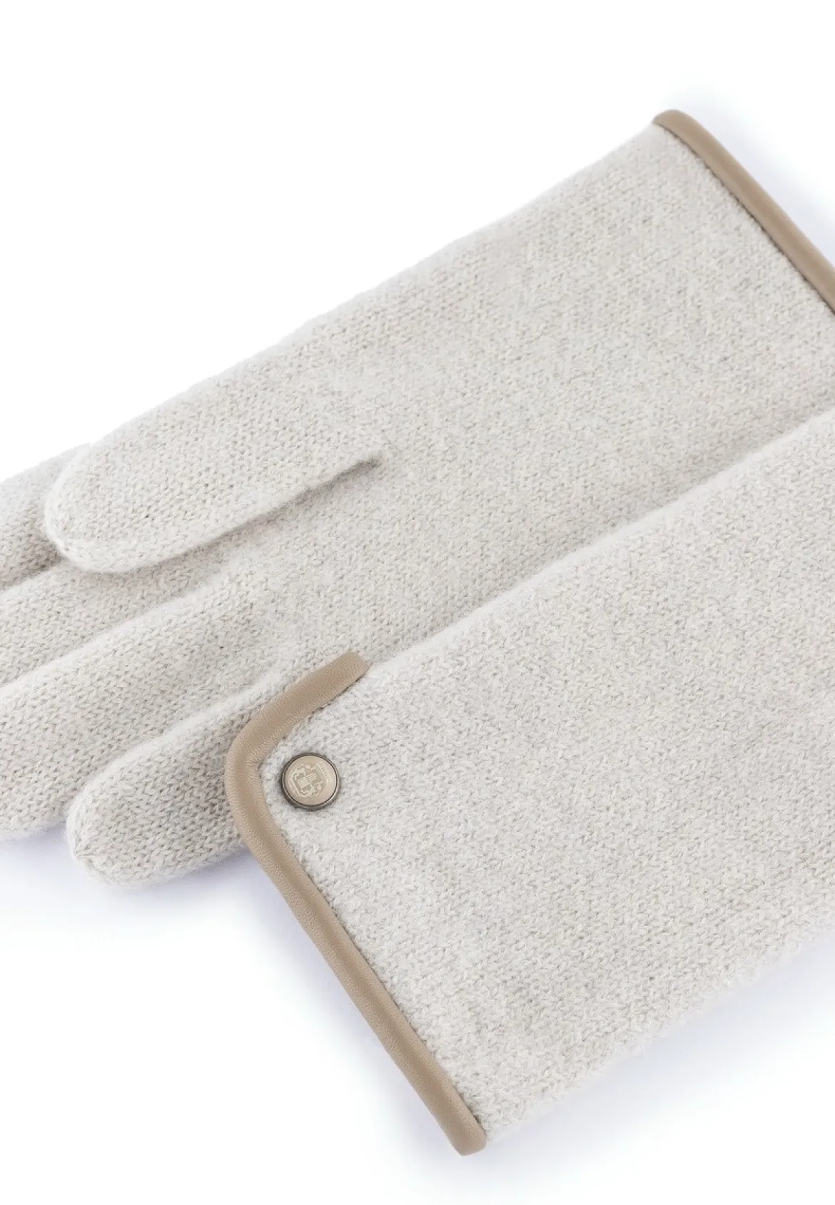 Klassischer Walkhandschuh Women - cashmere (beige)