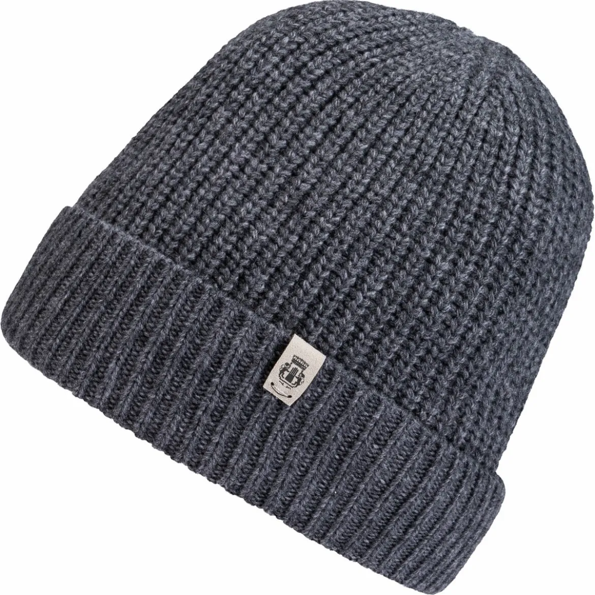Klassische Strickmütze - anthracite (grau)