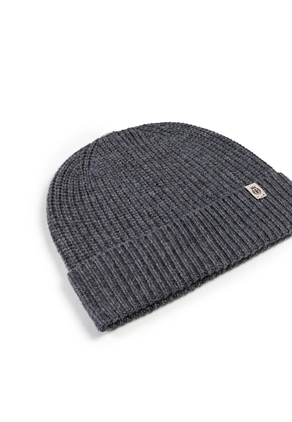 Klassische Strickmütze - anthracite (grau)