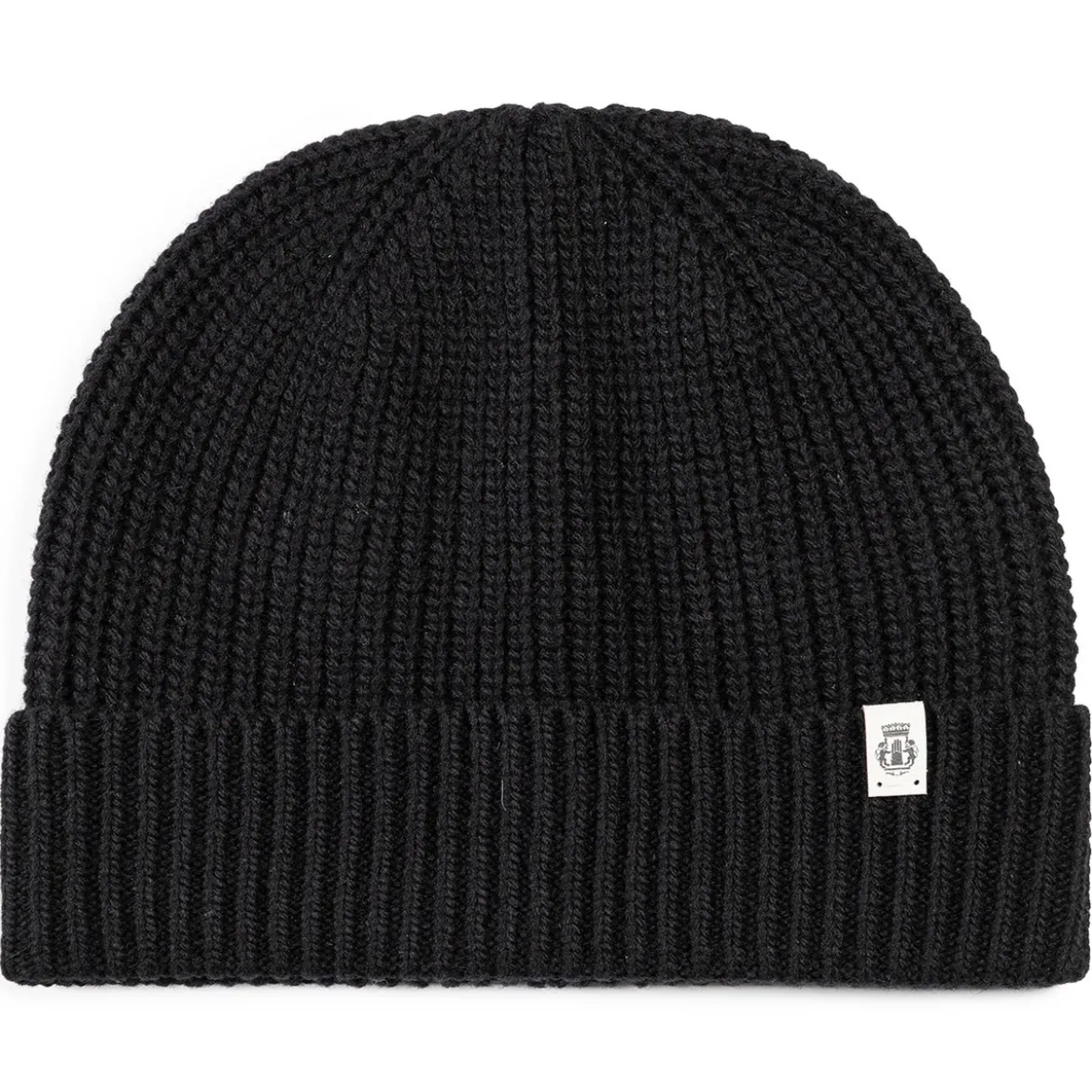 Klassische Strickmütze - black (schwarz)