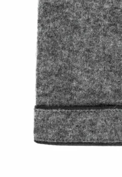 Leather Piping Touch - flanell (grau)