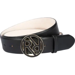 Logo Gürtel 3,5cm - black (schwarz)