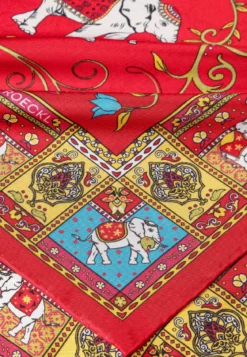 Lucky Elephant 53x53 - red mix (rot)