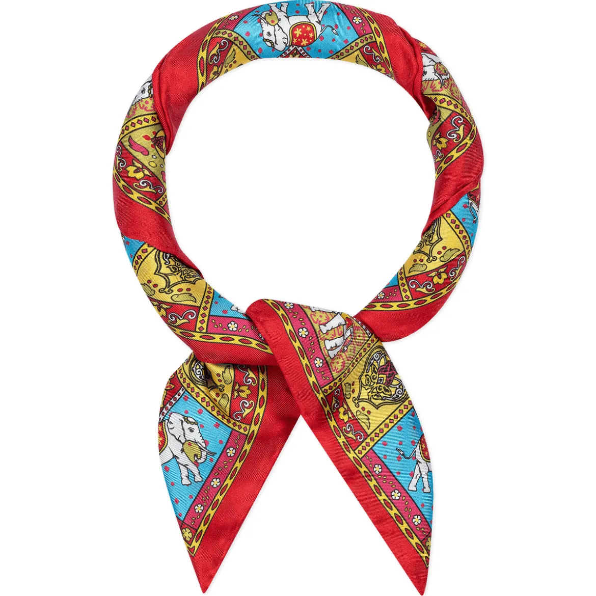 Lucky Elephant 53x53 - red mix (rot)