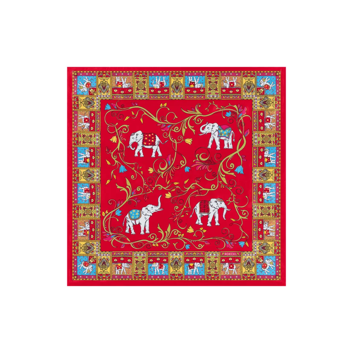 Lucky Elephant 53x53 - red mix (rot)