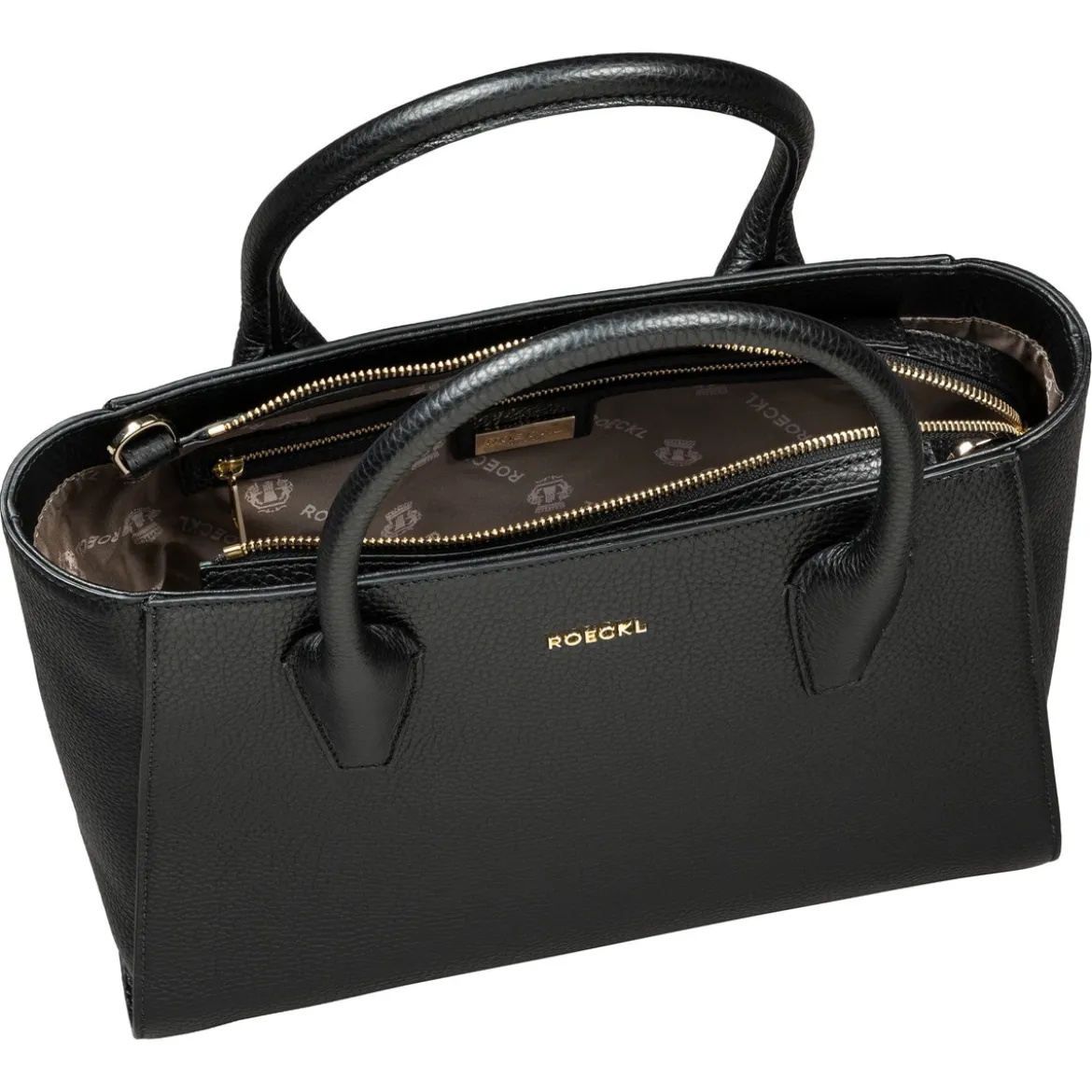Mathilde Handtasche medium - black (schwarz)