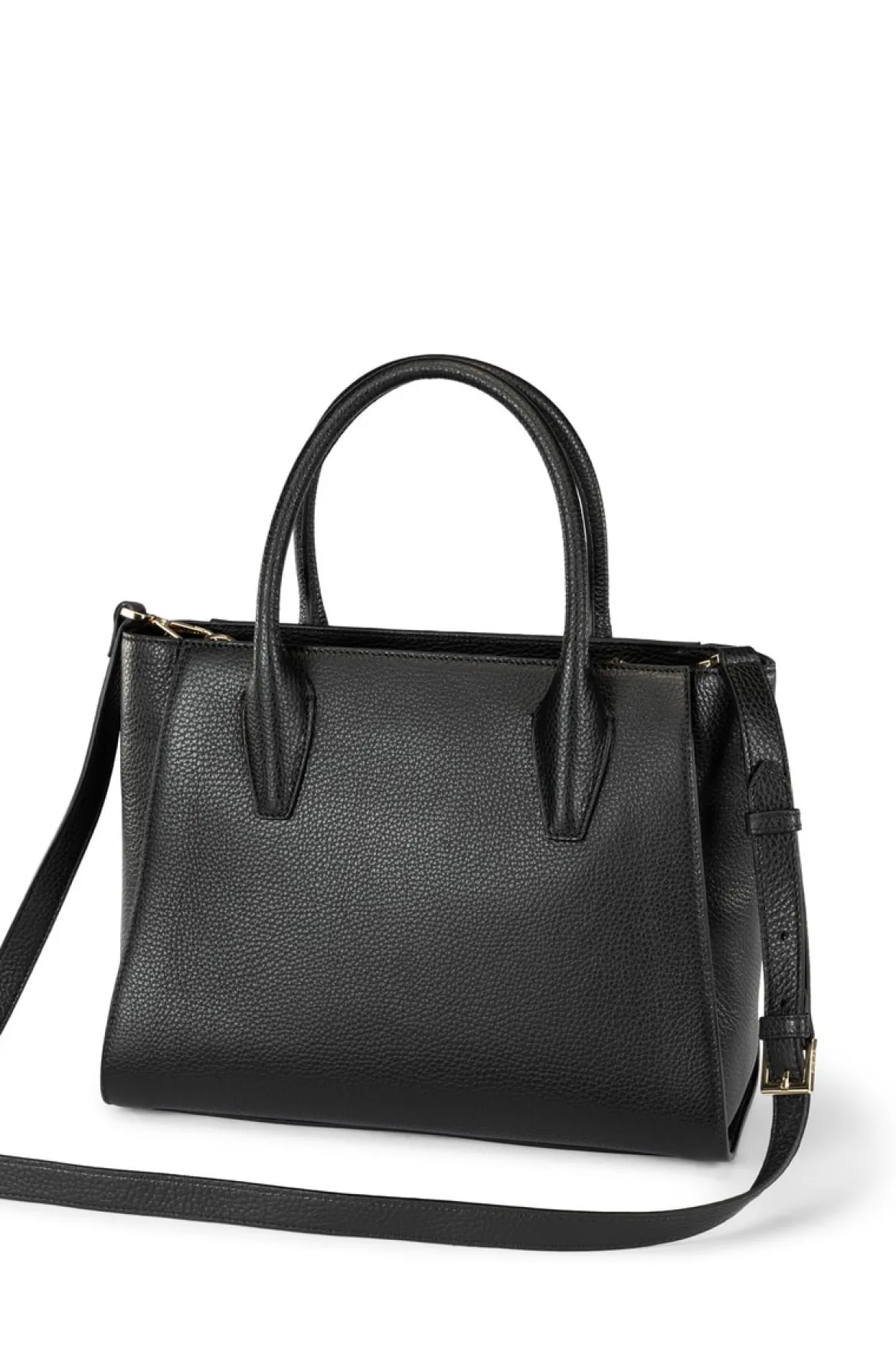 Mathilde Handtasche medium - black (schwarz)