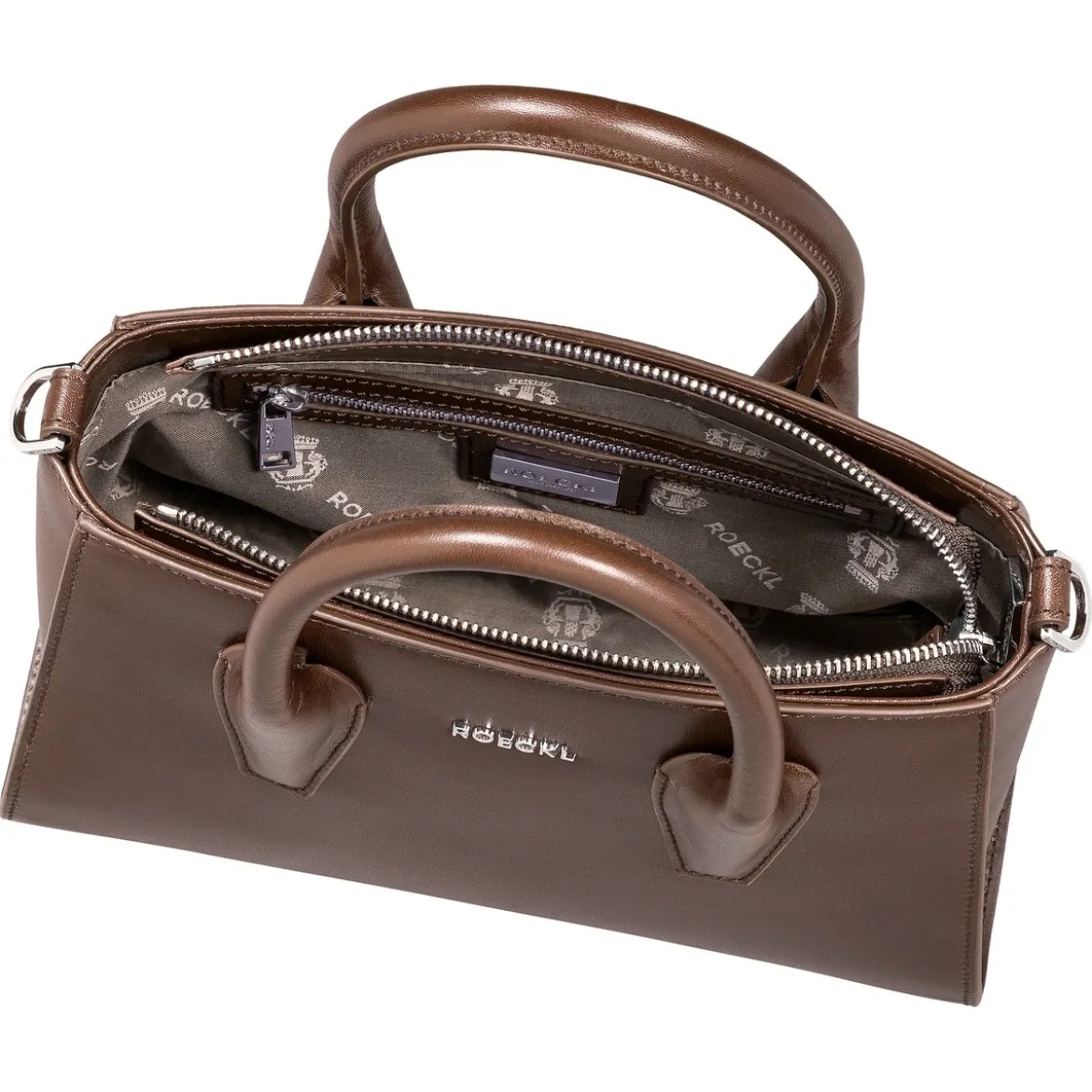 Mathilde Handtasche small plain - bark (braun)