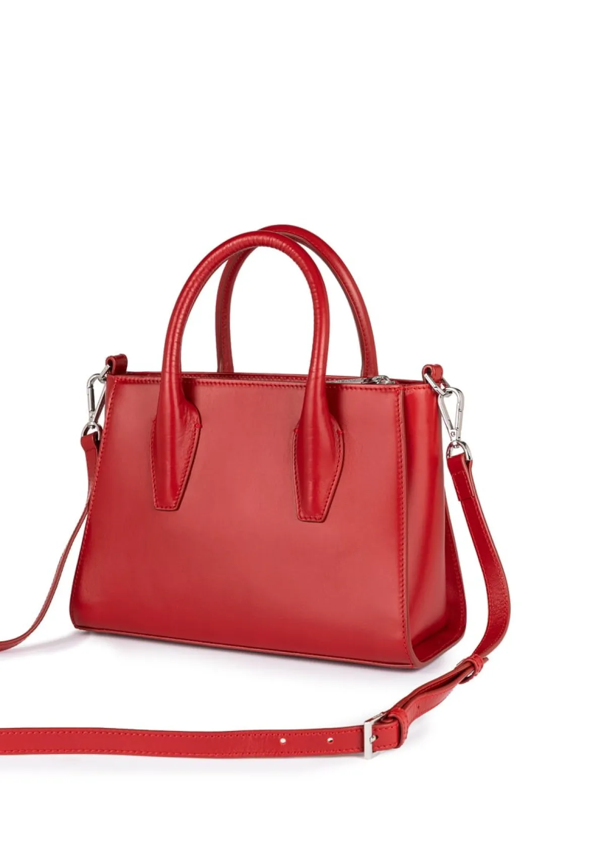 Mathilde Handtasche small plain - classic red (rot)