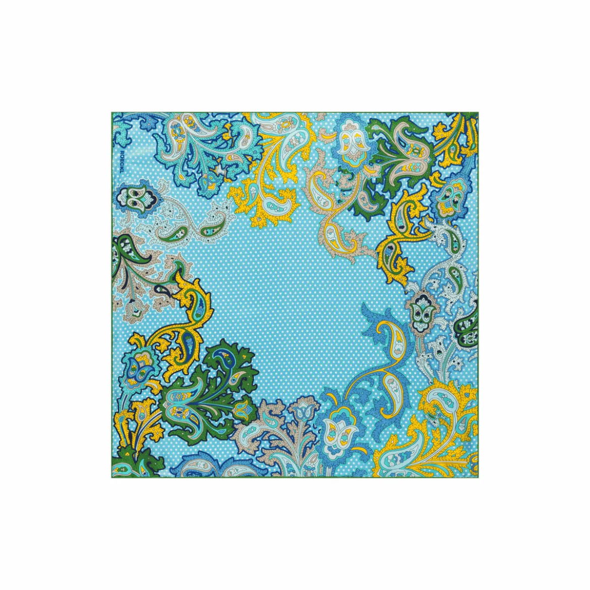Paisley Illusion 53x53 - multi ciel (blau)