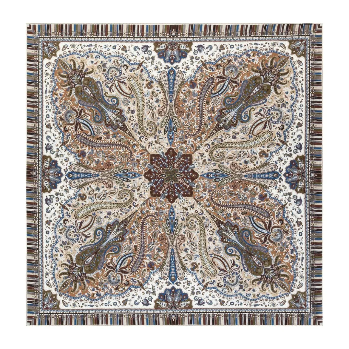 Paisley Mirage 90x90 - multi beige (beige)