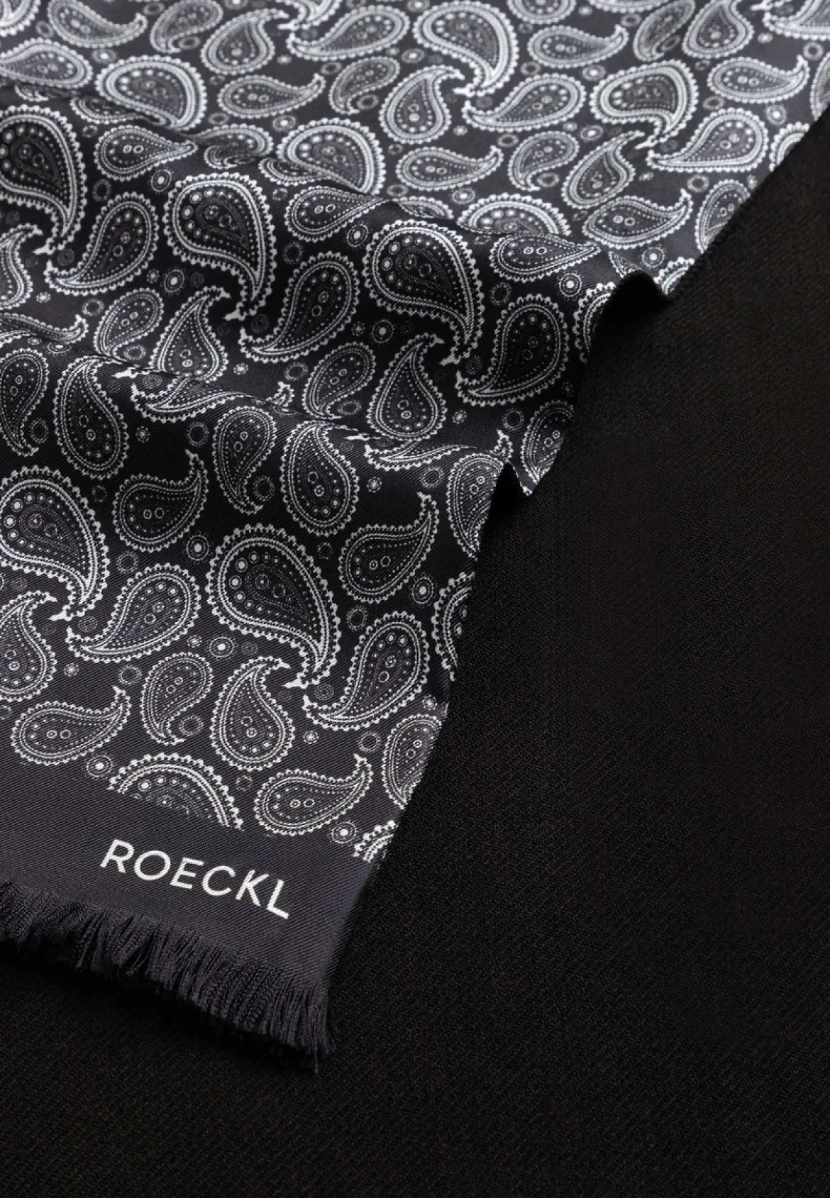 Paisley Pattern 27x184 - multi black (schwarz)