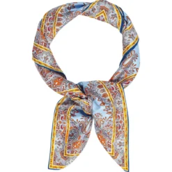 Paisley Reflection 90x90 - multi ciel (blau)