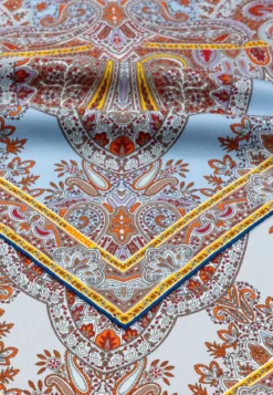 Paisley Reflection 90x90 - multi ciel (blau)