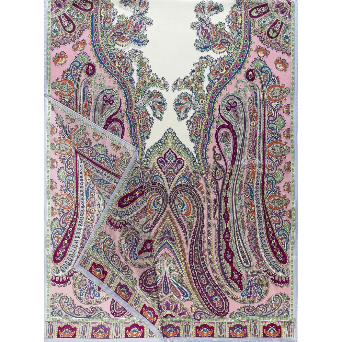 Paisley Reverie 70x180 - multi pastel (beige)