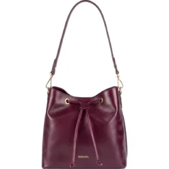 Pitti shoulder bag medium - mulberry (rot)