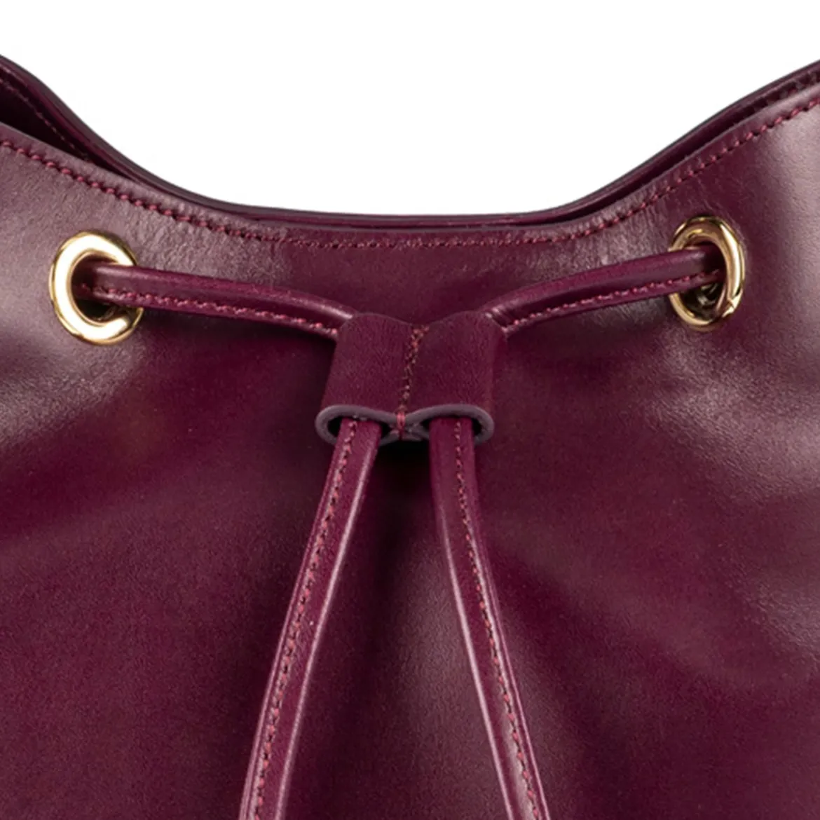 Pitti shoulder bag medium - mulberry (rot)
