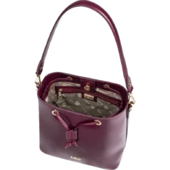 Pitti shoulder bag medium - mulberry (rot)