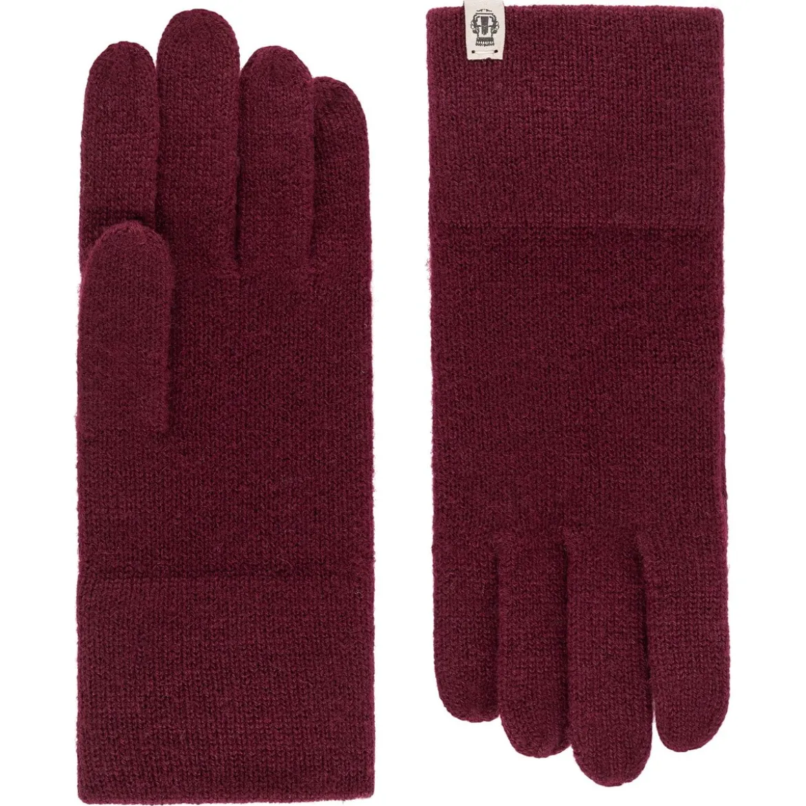 Pure Cashmere Handschuhe - burgundy (rot)
