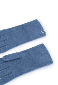Pure Cashmere Handschuhe - dove (blau)