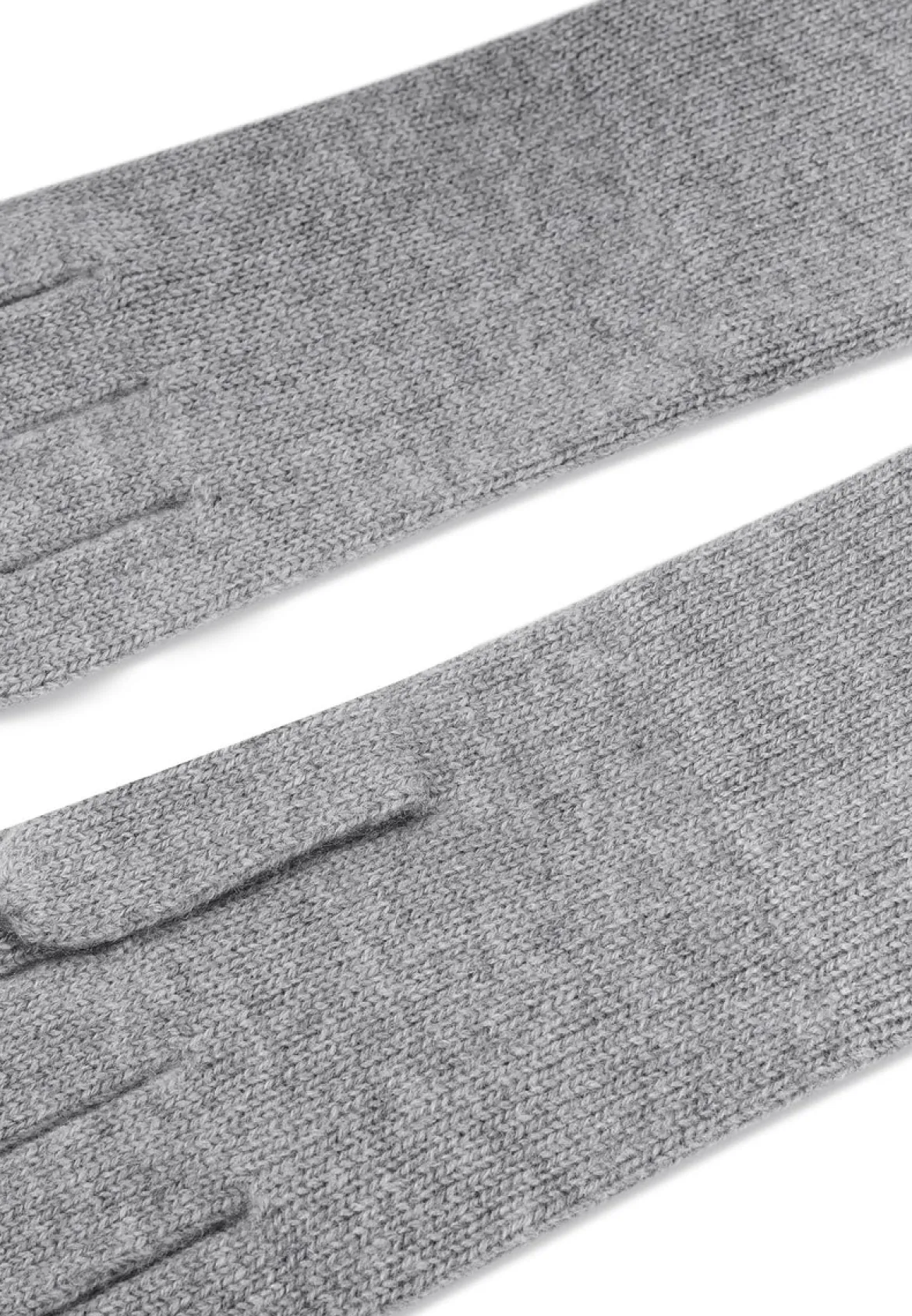 Pure Cashmere Handschuhe - flanell (grau)