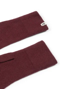 Pure Cashmere Handschuhe - mulberry (rot)