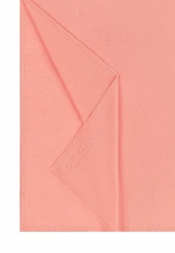 Pure Cashmere Schal - light flamingo (orange)