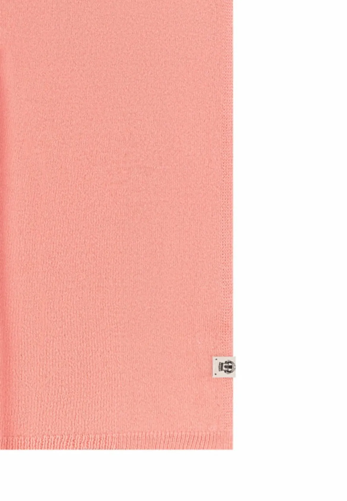 Pure Cashmere Schal - light flamingo (orange)