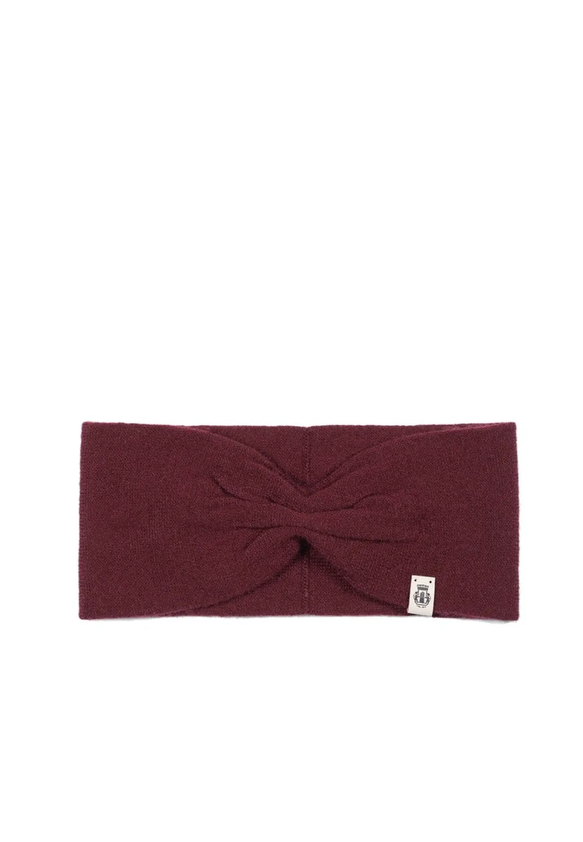 Pure Cashmere Stirnband - mulberry (rot)