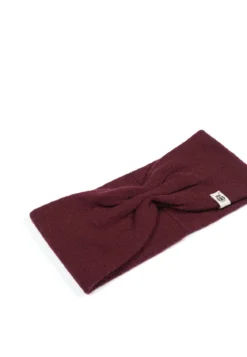 Pure Cashmere Stirnband - mulberry (rot)