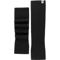 Pure Cashmere Stulpe - black (schwarz)