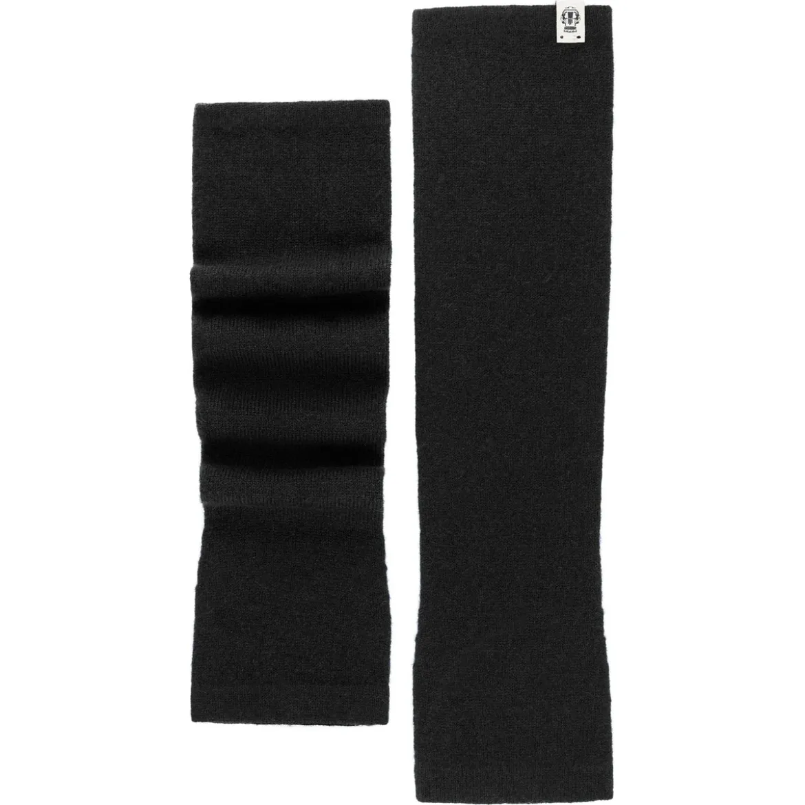 Pure Cashmere Stulpe - black (schwarz)