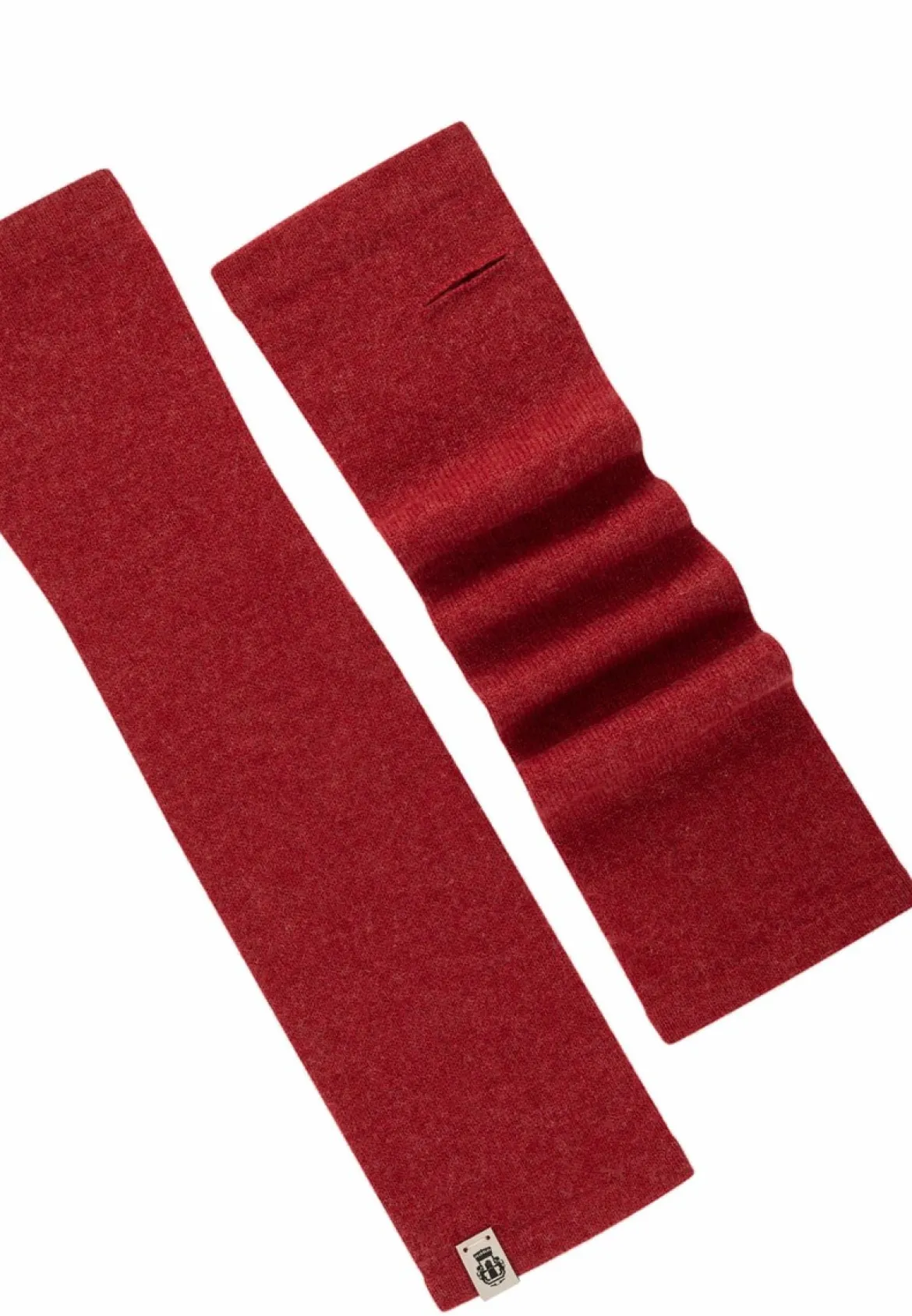 Pure Cashmere Stulpe - classic red (rot)
