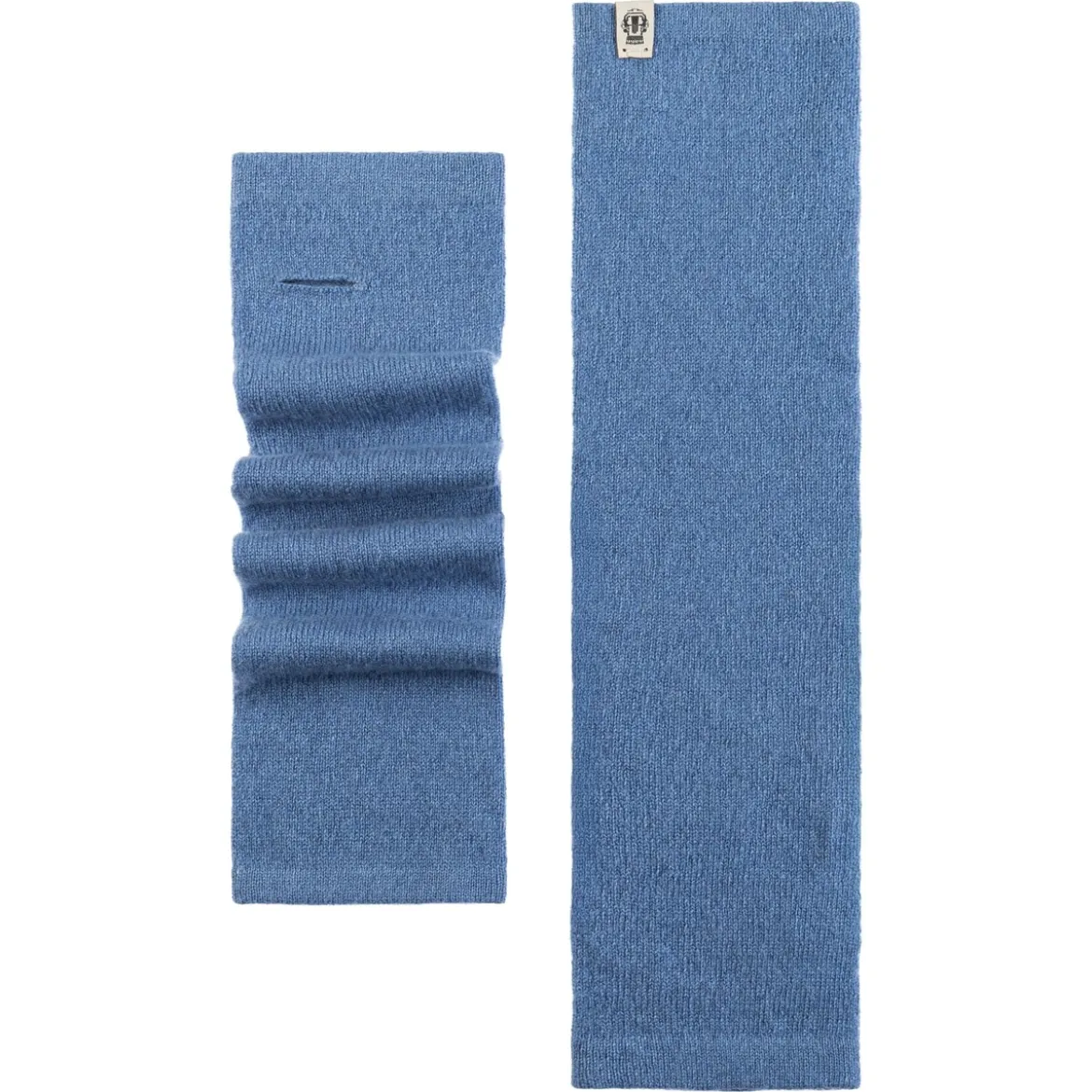 Pure Cashmere Stulpe - dove (blau)