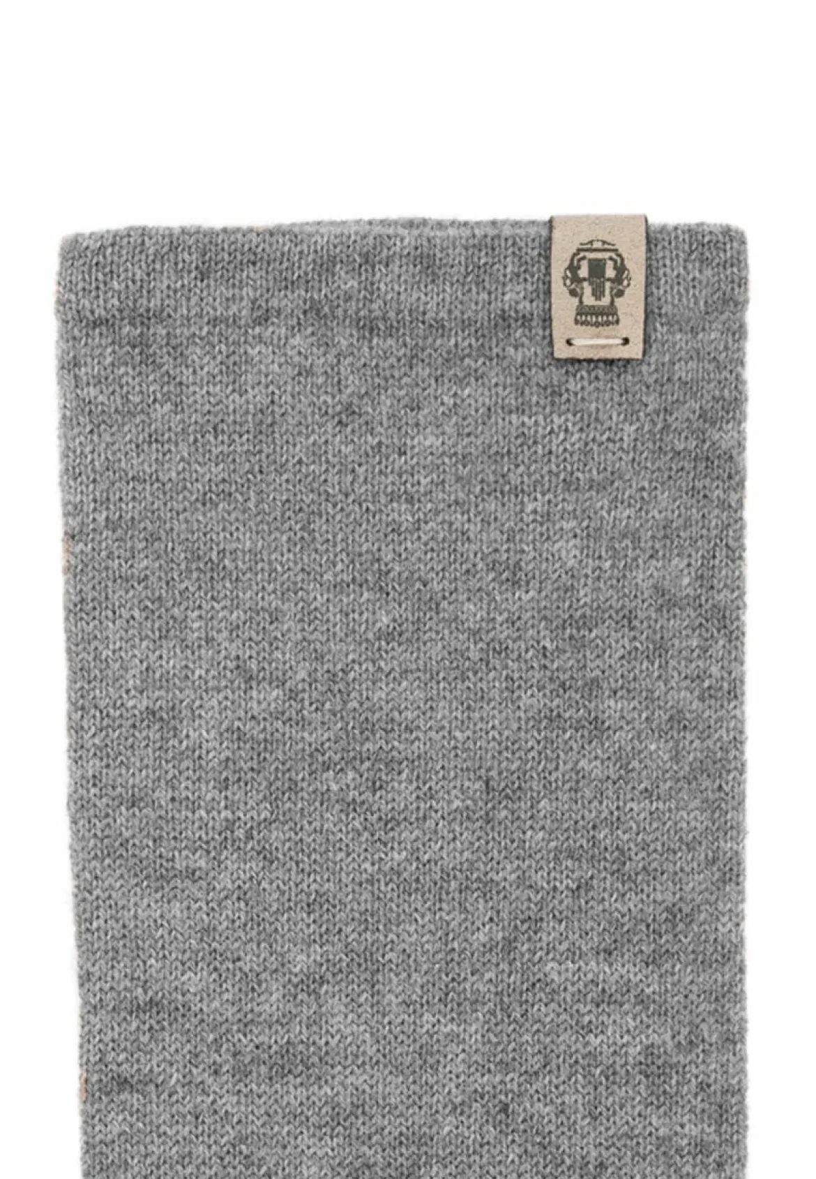 Pure Cashmere Stulpe - flanell (grau)
