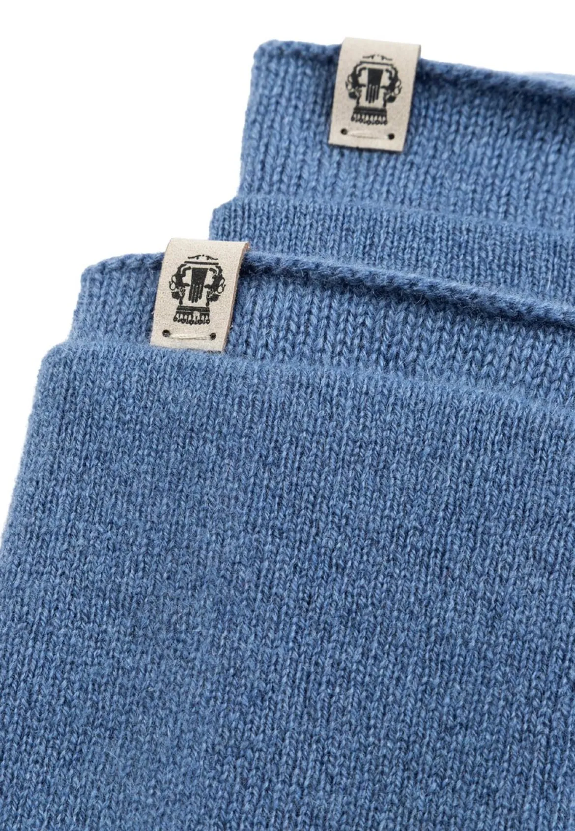Pure Cashmere Stulpenhandschuhe - dove (blau)
