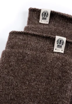 Pure Cashmere Stulpenhandschuhe - coffee (braun)