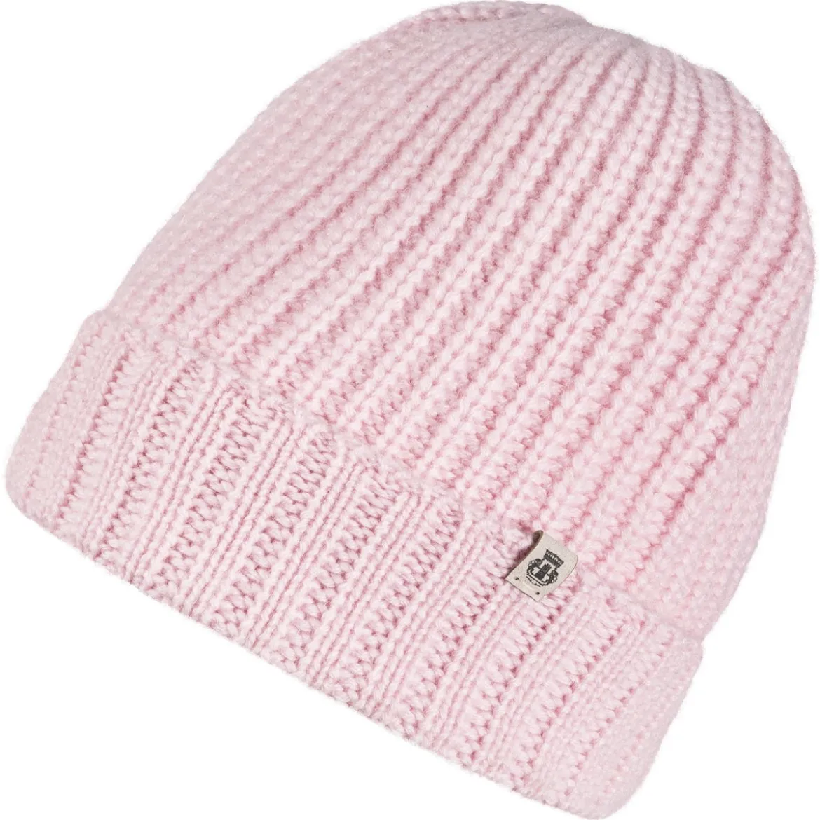 Pure Cashmere Umschlagmuetze - blossom (rosa)