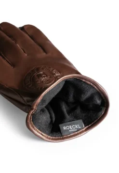 ROECKL x Unfair Athletics Lederhandschuhe - coffee (braun)