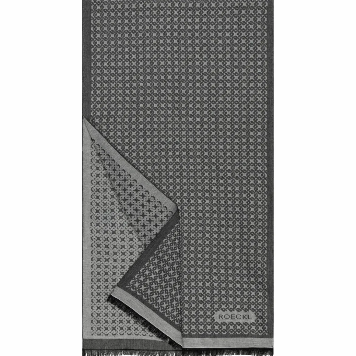 Rope Pattern 53x195 - silvergrey (grau)