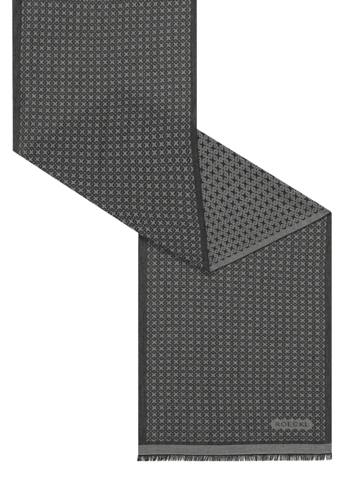 Rope Pattern 53x195 - silvergrey (grau)