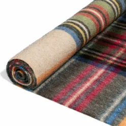 Scottish Tartan Men 30x180 - multi navy (blau)