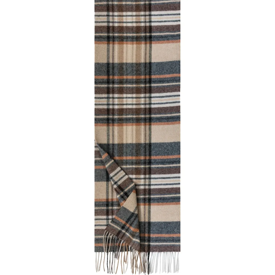 Scottish Tartan Women 30x180 - multi beige (beige)